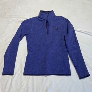 Patagonia Purple 1/4 Zip Better Sweater